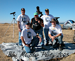 Group at Blue Mt. Star Party 2008